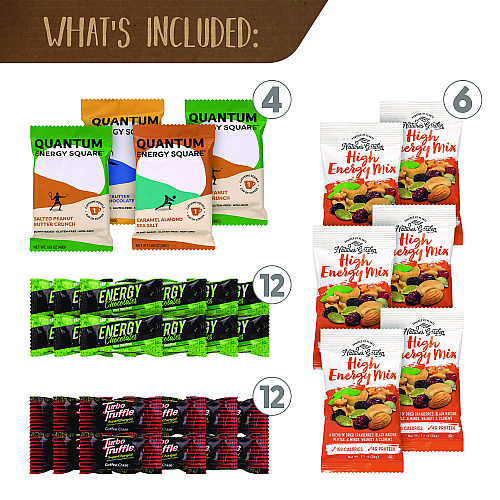 Snack Box Pros Energy Snack Box, 60 Assorted Snacks/Box (70000164)
