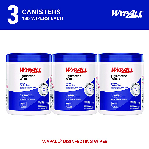 WypAll Disinfecting Wipes 3-Pack (54481)