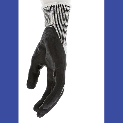 MCR Safety Cut Pro 92754BP Gloves, Small, Black/Gray, Dozen (92754BPS)