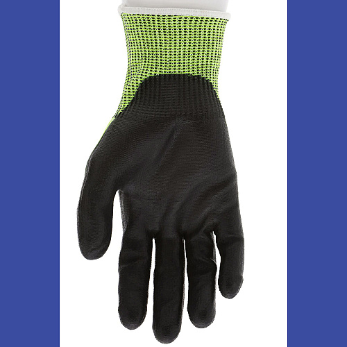 MCR Safety Cut Pro 9277PU Gloves, Medium, Black/Lime, Dozen (9277PUM)