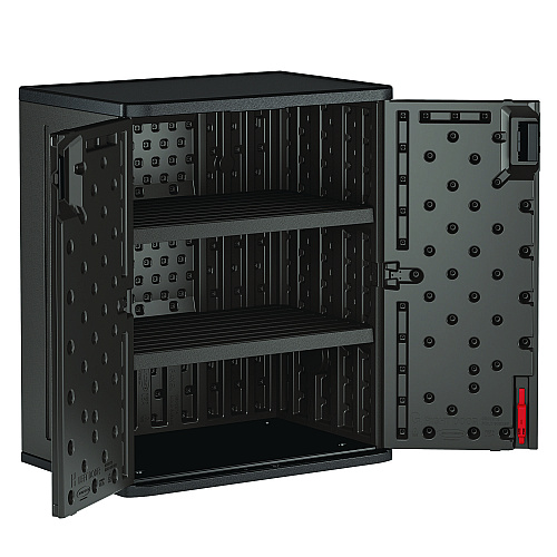 Suncast Commercial Base Storage Cabinet, 30 x 20.25 x 36, Gray (BMCCPD3600)