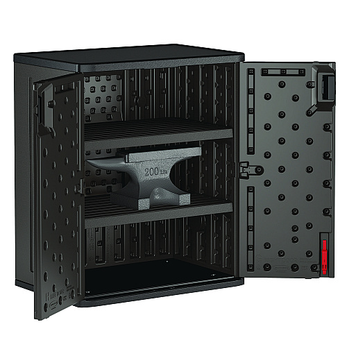 Suncast Commercial Base Storage Cabinet, 30 x 20.25 x 36, Gray (BMCCPD3600)
