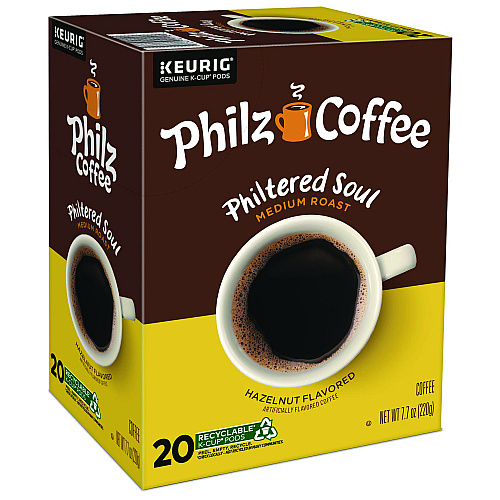 Philz Coffee Philtered Soul K Cups, Hazelnut, 80/Carton (0119CT)