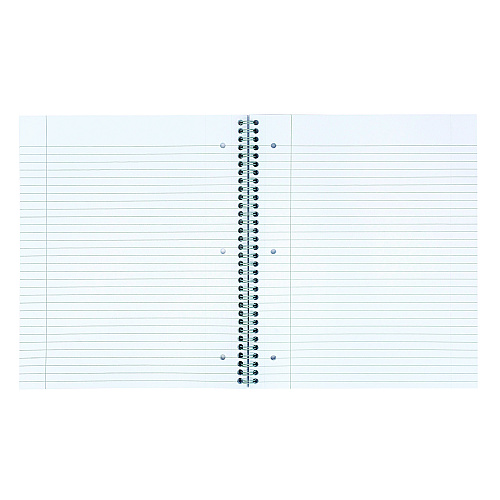 PUKKA PAD Letter Size Notebook, 1-Subject, Medium/College Rule, White Cover, (80) 11 x 8.5 Sheets, 3/Pack (9758BAS)