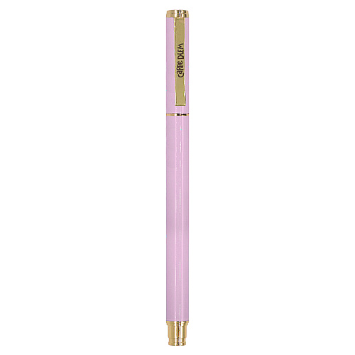 PUKKA PAD Carpe Diem All Metal Gel Pens Gel Pen, Stick, Medium 0.7 mm, Black Ink, Pink Barrel, 6/Pack (9157CD)