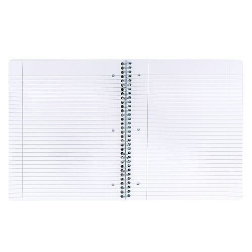 PUKKA PAD Letter Size Notebook, 1-Subject, Medium/College Rule, Green/Black Camo Knit Cover, (100) 11 x 8.5 Sheets, 3/Pack (9755CAM)