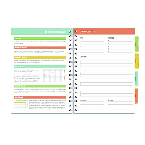 PUKKA PAD B5 Size Project Book, 4-Subject, Gray/White Study Book Cover, (100) 9.8 x 6.9 Sheets (9824STU)