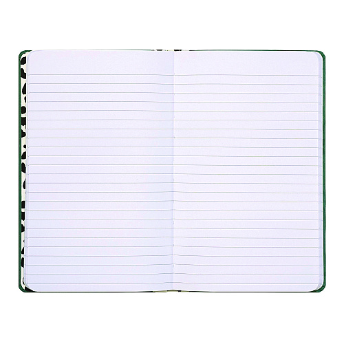 PUKKA PAD Soft Cover Eco Notebook, 1-Subject, Medium/College Rule, Green/Black/White Cover, (96) 8.3 x 5.8 Sheets (9704SPP)