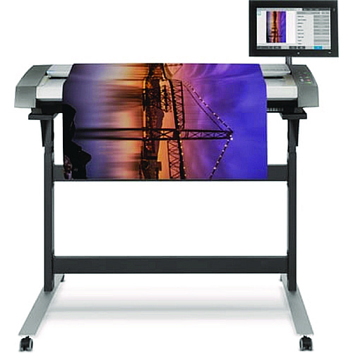 HP HD Pro2 42" Scanner, Scans Up to 42" Wide, 1200 dpi Optical Resolution (5EK00D)