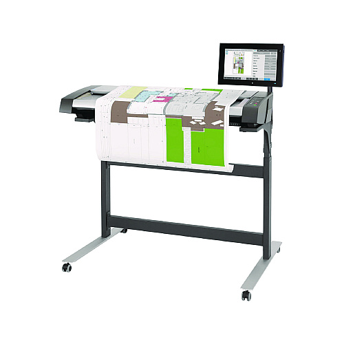 HP HD Pro2 42" Scanner, Scans Up to 42" Wide, 1200 dpi Optical Resolution (5EK00D)