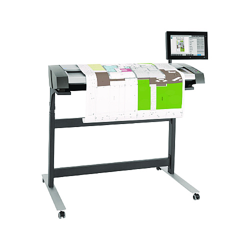 HP HD Pro2 42" Scanner, Scans Up to 42" Wide, 1200 dpi Optical Resolution (5EK00D)