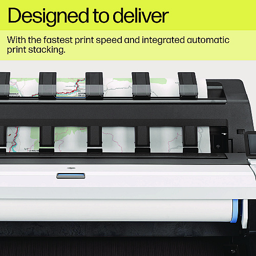 HP DesignJet T1600dr 36" PostScript Wireless Wide Format Inkjet Printer (3EK13B)