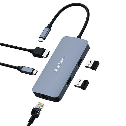 Verbatim USB-C Pro Multiport Hub CMH 05-5 Ports (32150)