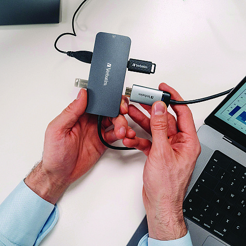 Verbatim USB-C Pro Multiport Hub CMH 05-5 Ports (32150)