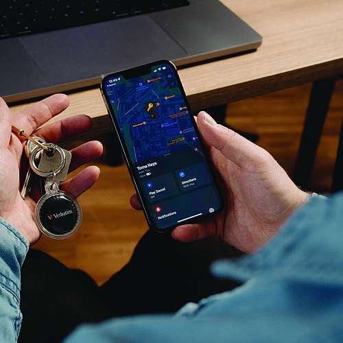 Verbatim My Finder Bluetooth Coin Tracker for Apple iOS, Black (32133)