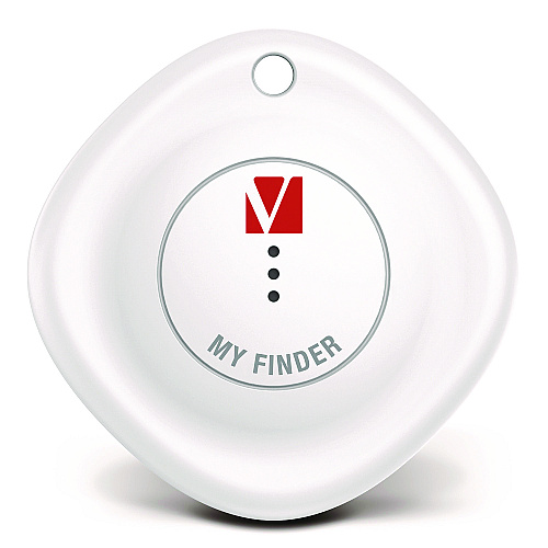 Verbatim My Finder Bluetooth Tracker for Apple iOS, Black/White, 2/Pack (32131)