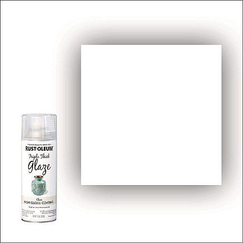 Rust-Oleum Specialty Triple Thick Glaze Spray Paint, High Gloss Clear, 12 oz Aerosol Can (301416EA)
