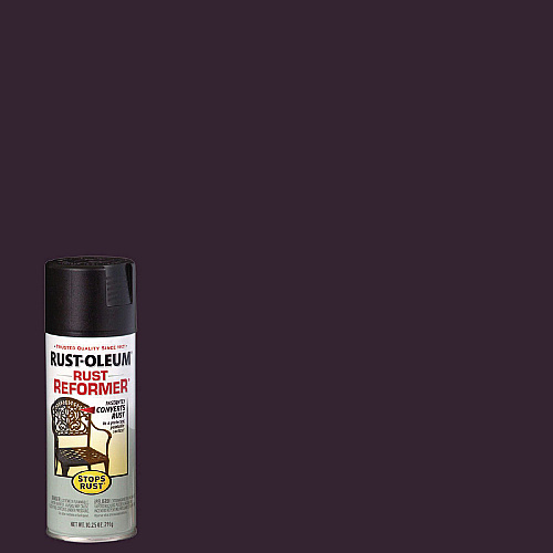 Rust-Oleum Stops Rust Rust Reformer Spray, Black, 10.25 oz Aerosol Can (215215EA)