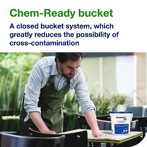 Tork&reg; Chem-Ready Wipe Dispensing Buckets, 5 Empty Buckets (192850)