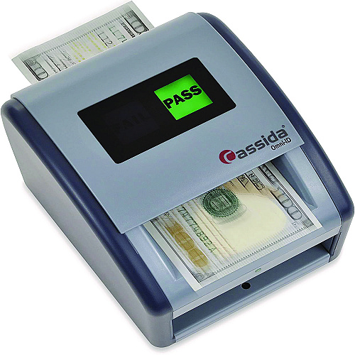 Cassida OmniID Counterfeit Detector, Infrared, Magnetic Strip Detection, UV Light, U.S. Currency