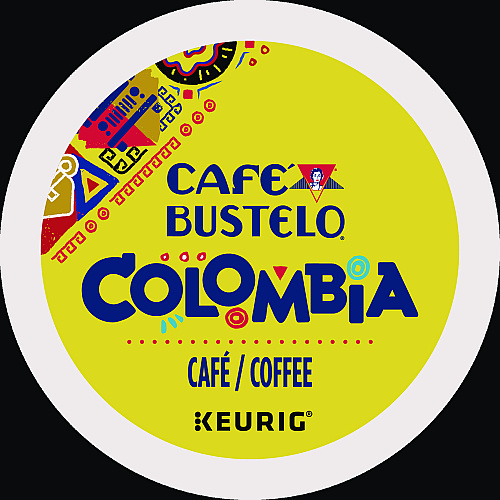 Cafe Bustelo 100 Percent Colombian K-Cups, 96/Carton (6107CT)