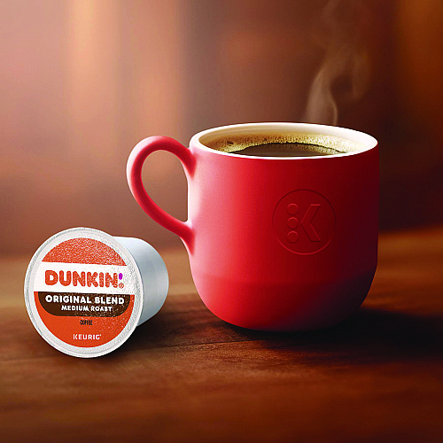 Dunkin Donuts K-Cup Pods, Dunkin Regular, 88/Carton (1267CT)