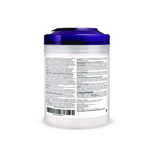 PDI Super Sani-Cloth Disinfecting Wipes, 15 x 7.5, Unscented, White, 75 Wipes/Canister, 6/Carton (P86984CT)
