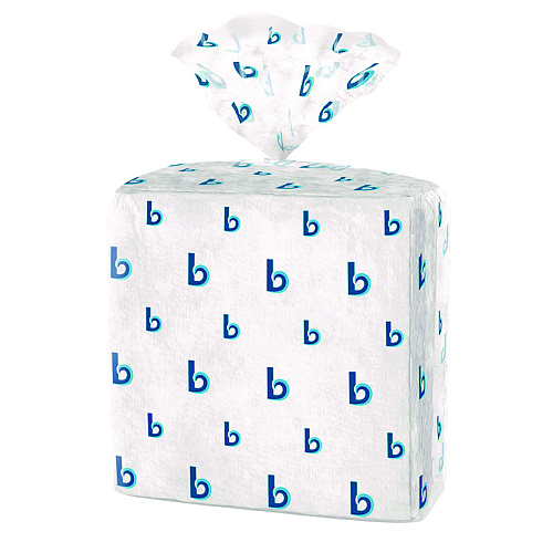 Boardwalk Hydrospun Wipers, 1-Ply, 12 x 13, White, 50/Bag, 18 Bags/Carton (BWKHS900W)