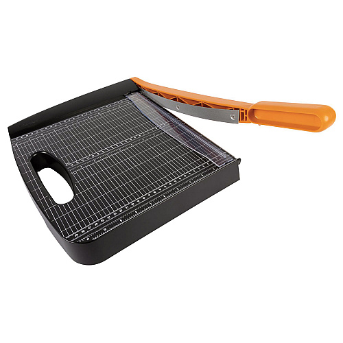 Fiskars Recycled Bypass Trimmer, 15 Sheets, 12" Cut Length, 20.5 x 14.5 (1071226)