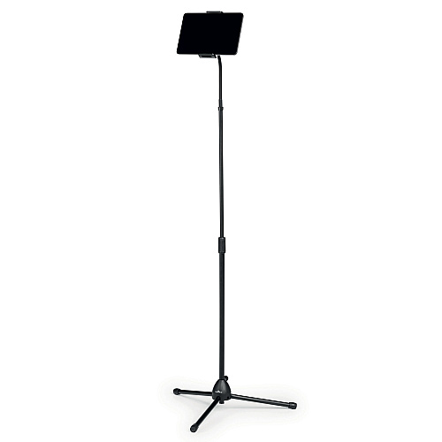 Durable TWIST Black Floor Stand for Tablet, Black (894201)
