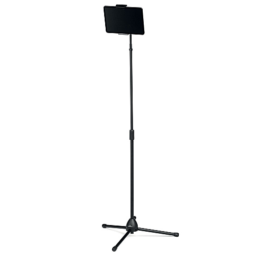 Durable TWIST Black Floor Stand for Tablet, Black (894201)