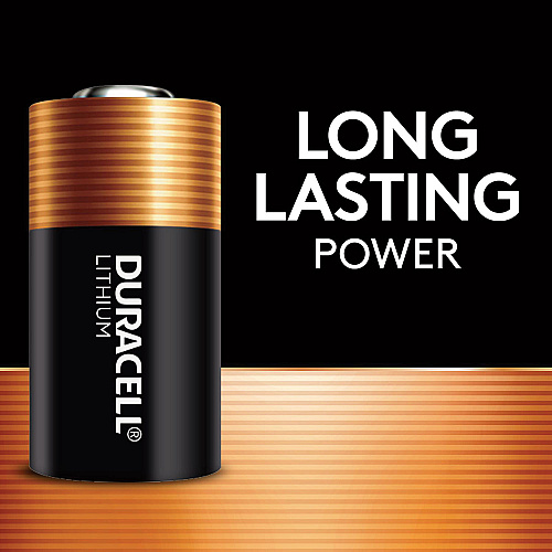 Duracell Specialty High-Power Lithium Batteries, CR2, 3 V, 2/Pack (CR2B2PK)