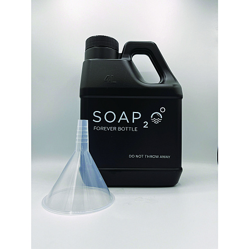 SOAP2O Forever Bottle, 1 gal (S2O4LFLBLKEA)