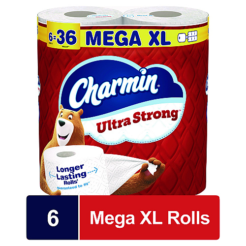 Charmin&reg; Ultra Strong Standard Toilet Paper, 2-Ply, 330 Sheets,18 Rolls (13449)