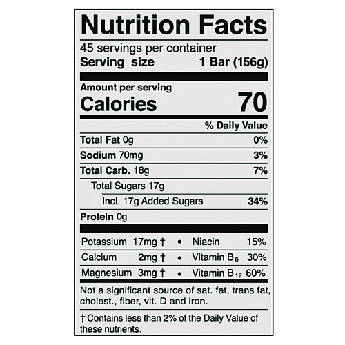 Powerade Sport Electrolytes Freezer Bars, Berry Blast, Fruit Punch, 5.5 oz, Bar, 45/Carton (30700436)