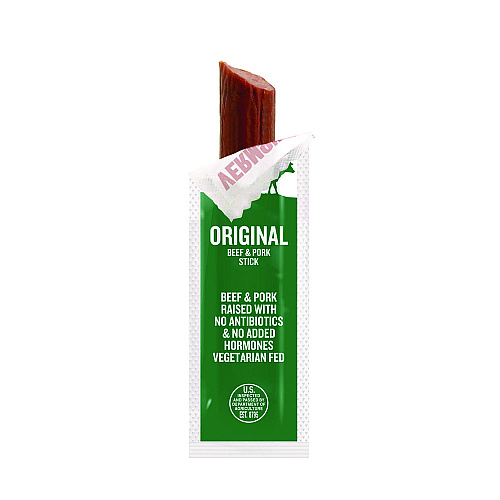 Vermont Smoke and Cure Original Flavor Mini Snack Sticks, Beef, 0.5 oz Individually Wrapped, 20/Carton (22002353)