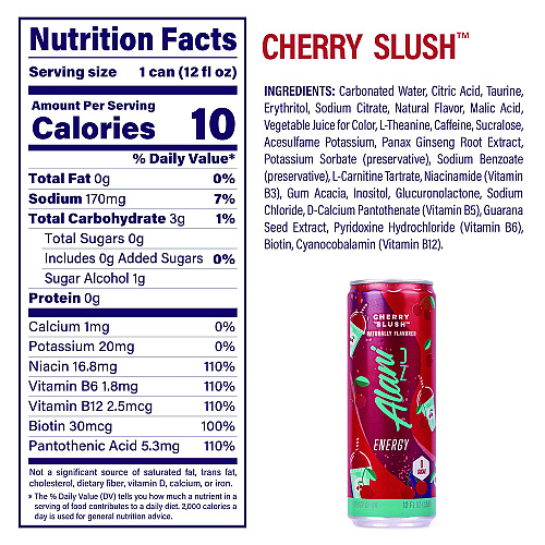 Alani Nu Energy Sweet Splash Variety Pack, Assorted Flavors, 12 oz Can, 18/Carton (22002374)