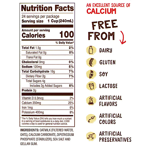 Planet Oat Original Oat Milk Cartons, 32 oz Carton, 6/Carton (22002375)