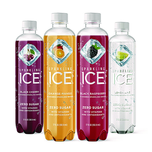 Sparkling ICE Fruit Frenzy Variety Pack, Assorted Flavors, 17 oz Bottle 24/Carton (22002383)