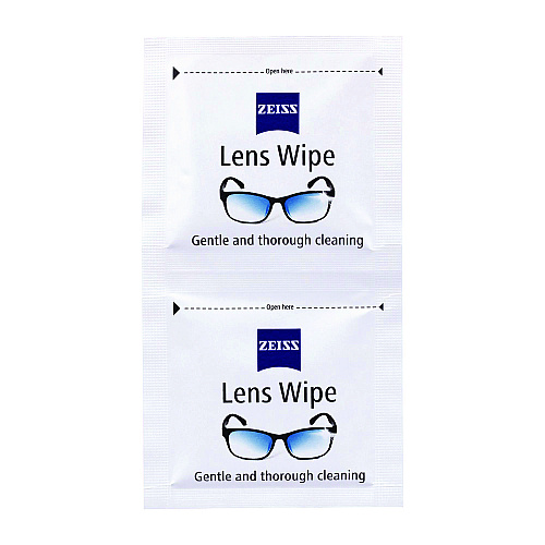 Zeiss Lens Wipes, 6 x 5, 220/Carton (22002393)