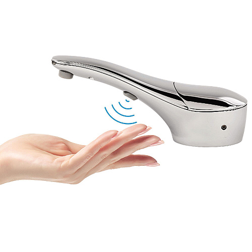 Bobrick SureFlo Top-Fill Automatic Bulk Foam Soap Dispenser, 2.75 x 6.75 x 3, Polished Chrome (824)