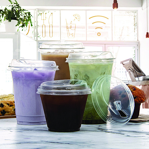 Dart Prima Strawless Plastic Lids, Fits 9 oz to 20 oz Cold Cups, Clear, 1,000/Carton (P662RSL)