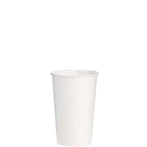 SOLO Double Sided Poly (DSP) Paper Cold Cups, 16 oz, White, 50 Cups/Sleeve, 20 Sleeves/Carton (RP16P2050)