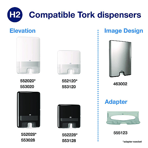 Tork&reg; Xpress Compressed Multifold Hand Towels, 1-Ply, White, 3000 Towels (424834)
