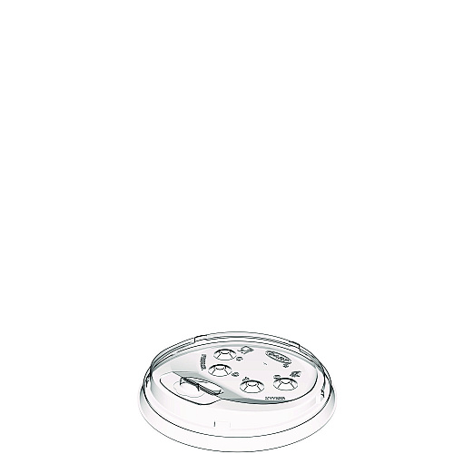 Dart Prima Strawless Plastic Lids, Fits 30 oz to 32 oz Cold Cups, Clear, 100 Lids/Sleeve, 12 Sleeves/Carton (P3032RSL)