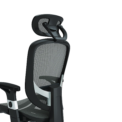 Alera Minerva Ergonomic Mesh Swivel Task Chair, Supports Up to 275 lb, 17.24 to 20.98 Seat Height, Gray Seat, Gray Back, Black Base (ALEMV41BME48)