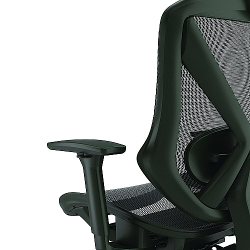Alera Taunton Ergonomic Mesh Swivel Task Chair, Supports Up to 275 lb, 17.44 to 20.98 Seat Height, Black Seat/Back, Black Base (ALETN41BME18)