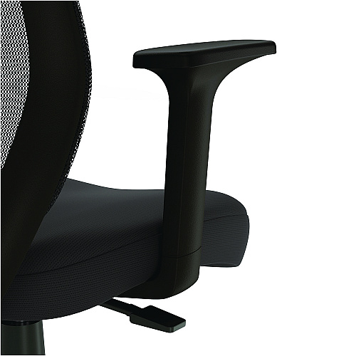 Alera Wessex Drafting Stool, Mesh Back, Supports Up to 275 lb, 27.95 to 33.66 Seat Height, Black Seat, Black Back, Black Base (ALEWX46BME17)
