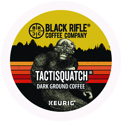 Black Rifle Coffee Company Tactisquatch Coffee K-Cups, 22/Box (0490)