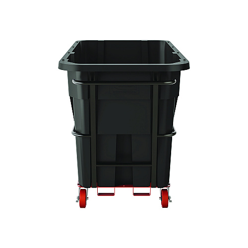 Suncast Commercial 1.5 cu yd Heavy Duty Tilt Truck, Forkliftable Frame, 2,200 lb Capacity, Black (RMTTHD150D)